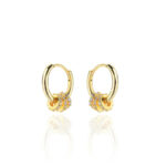 Luxury Silver Hoop Earrings