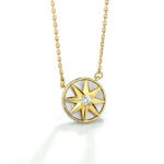 Rotatable Pendant Necklace New Design Fashion Jewelry