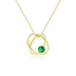 Fantasy Planet Pendant Necklace Fashion Zircon Jewelry