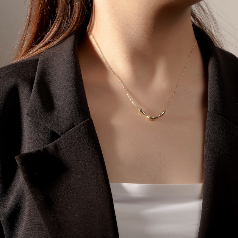 V Shape Necklace Light Luxury Clavicle Necklace