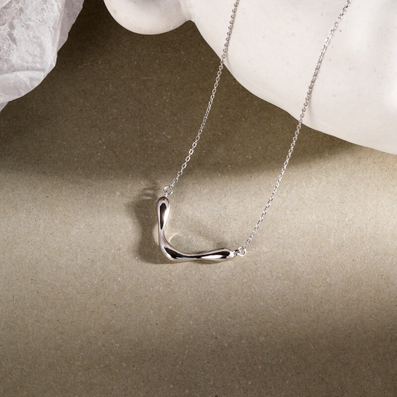 V Shape Necklace Light Luxury Clavicle Necklace