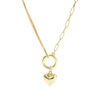 Retro Jewelry Heart Shape Pendant Necklace Lovely Design