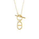 Pig Nose Necklace Ot Buckle Design Fashion Necklace