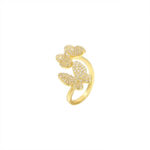 Double butterfly ring