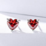 heart earrings